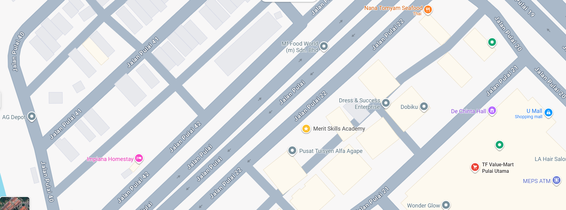 Map: Mantap.work location